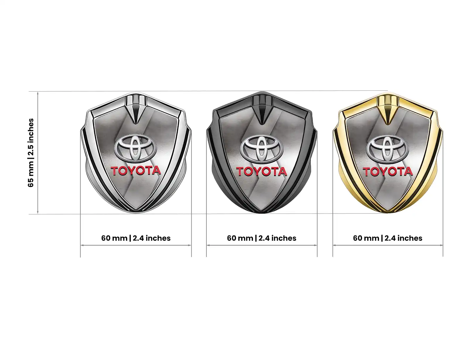 Toyota Custom Fender Badge Limited Style Emblem